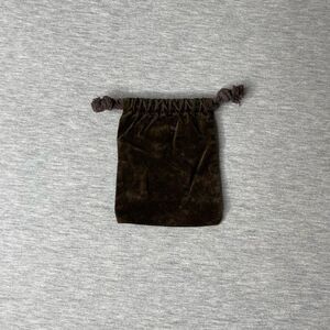 Michael Kors Velour Brown Gift Dust Bag 4” x 3” in.